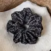 Estilosa Versátil Europea y Americana Chica Atractiva Estampado de Leopardo Goma para el Cabello Cuerda de Goma de Alta Gama para Cola de Caballo Bolas Accesorios para el Cabello