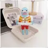 Colgantes de peces geniales, peces flácidos, peces que yacen planos de los residentes de Fondo de Bikini, accesorios para llaveros, chalecos de cama, Año Nuevo