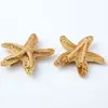 Suministro Directo Ropa Aleación de Zinc Estilo Marino Pin Parte Frontal del Pecho del Traje de Baño Broche de Neptuno Bikini Decoración Estrellas de Mar Estéreo