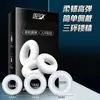 Anillo de Diamante Jiyu Anillo Restrictivo del Prepucio Candado Masculino Anillo Ojo de Oveja de Esperma Funda para Pene Moldeadora de Contracción Mejorada Productos para Adultos