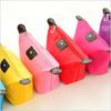 Nueva Bolsa de Cosméticos Color Caramelo Estilo Coreano Gran Capacidad Impermeable