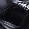 Cojín de Felpa para Asiento de Coche de Invierno Pieza Única Sin Respaldo Acolchado Espeso de Algodón Cojín Calefactable para Asiento Delantero Cojín Cuadrado Individual