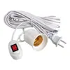 E27 parafuso cabeça da lâmpada fio cabeça da lâmpada com plug extensão fio pendurado LED lâmpada parafuso suporte da lâmpada fio