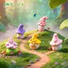 Micro Paisagem Criativa Desenho Animado Elfo Casa Pequena Jardinagem Paisagismo Decorações DIY Acessórios Mini Mesa Pequenos Enfeites