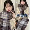 Colección de Bufandas de Mohair de Color Sólido de Otoño e Invierno, Bufandas Atmosféricas Estilo Coreano, Bufandas Chal Ampliadas y Engrosadas al por Mayor