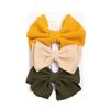 Accesorios para el cabello para niños transfronterizos Tela de poliéster Set de pinzas para el cabello con lazo para bebé Lindo set de accesorios para niños Adorno para la cabeza de bebé