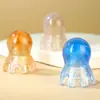 Peine Masajeador de Pulpo para Cabeza y Cuero Cabelludo Acupunto Meridiano Masajeador, Peine Masajeador de Pulpo Portátil de Dientes Anchos