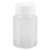 Garrafas Plásticas para Dispensar em Estoque para Venda por Atacado, Garrafas Cápsula de 30ml 50ml, Garrafas de Boca Larga para Líquidos