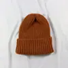 Chapéu de lã Feminino Circunferência da cabeça grande outono estilo japonês versátil masculino cor sólida chapéu de tricô inverno estudante engrossado chapéu quente