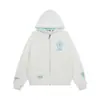 Cardigan Moletom com Capuz Bordado Letra Sânscrita Gótico Cruzado Masculino Tendência High Street Primavera e Outono Peça de Roupa Externa Solta