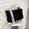 Bolsa de Lona para Mujer, Bolso Trendy con Estampado de Cebra, Nuevo Estilo 2023, Bolso Cruzado de Hombro Casual a la Moda, Bolsa Tote