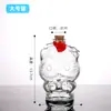 Botella de Vidrio con Tapón de Corcho Transparente Botella de los Deseos Creativa Botella Cielo Estrellado Arcoíris Botella de la Suerte de Deriva Botella para Bebidas Lista para la Venta