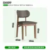 Mobiliario de Restaurante Mesa y Sillas de Comedor de Madera Maciza Combinación de Mesa y Sillas para Tienda de Té de Leche Tienda de Postres Mesa y Sillas de Cabina con Acolchado Suave para Restaurante Occidental Venta al por Mayor