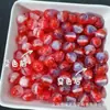 Cuentas de Resina de 10 mm Symphony Galáctica Bicolor que Cambian con Luz UV para Pulsera de Cuentas DIY, Collar, Cuentas Sueltas Redondas