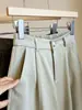 Pantalones Retro Elásticos de Cintura Alta de Pierna Ancha para Mujer, Nuevo Estilo Otoño, Holgados, Adelgazantes, Caídos, Casual Rectos Tipo Plátano