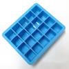 Forma de Gelo de Silicone Amazon Doméstico Grau Alimentício Caixa Suplemento Alimentar para Bebê Molde de Cubos de Gelo 20 Células Congelamento Rápido Molde de Picolé