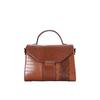 Bolso de Cuero Genuino Transfronterizo para Mujer Personalizado Retro Bolso Almohada de Cuero Suave Moda Europea y Americana Gran Capacidad Bolso de Hombro Cruzado Único