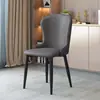 Silla de Comedor Moderna de Lujo Sencillo de Alto Valor Estilo Nuevo Hogar Apartamento Pequeño Restaurante Familiar Italiano Mesa de Comedor Silla Respaldo