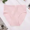 Fabricante de Tricô Transfronteiriço Atacado Calcinhas de Tamanho Grande com Cintura Média, Roupa Íntima Feminina de Algodão Puro para Comércio Exterior Que Não Sobe ou Incomoda