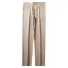 Estação europeia verão cinco bolsos calça casual masculina fina cáqui lisa lavada respirável negócio reta calça