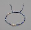 Pulsera de Amistad Tejida a Mano Kkbead con Perlas Naturales y Cuentas Japonesas Miyuki para Novias Estilo Ins