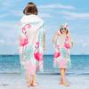Poncho de Baño con Capucha para Adultos y Niños, Toalla de Baño, Capa de Secado Rápido Absorbente, Toalla de Natación para Viajes y Playa 2025 Transfronterizo