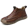 Outono e Inverno Novos Botas Martin Casuais Masculinas Tamanho Grande Moda Tendência Versátil Sola Grossa Botas Masculinas Chinesas Transfronteiriças
