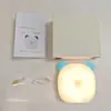 Luz Noturna LED Inteligente de Economia de Energia Carregável Quarto Mesa de Cabeceira Atmosfera Noturna Sono Alimentação do Bebê Sensor de Proteção Ocular Luz