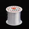 Hilo de Pescar Cuerda Trenzada Hecha a Mano con Cuentas Cable Trenzado de Cristal Anillo Enrollador de Cable Hilo Fino de Seda de Pesca Resistente al Desgaste y Duradero