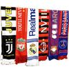 Merchandising Aficionados Juventus Real Madrid Liverpool Ac Milan Bufanda para el Cuello Bufanda Bufanda para Aficionados al Fútbol Otoño e Invierno Bufanda para Agitar la Mano