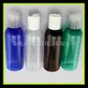 80ml Frasco PET de ombro redondo com tampa Qianqiu Frasco para loção Frasco para condicionador de cabelo Frasco para óleo essencial 80ml Frasco pequeno para água de rosas pura