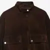 Ins Ropa de mujer al por mayor estilo europeo y americano 2026 Otoño Nueva Llegada Bolsillo Decoración Chaqueta de aviador de gamuza Ropa exterior