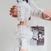 Mangas de Brazo de Encaje con Adorno de Encaje Estilo Ballet Lolita Y2K para Cosplay de Niña, Se atan al Brazo, Mangas de Brazo Nicho Y2K Chica Picante