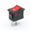 Interruptor Tipo Barco Kcd1-101 Dois Pinos Duas Velocidades 15*21 Interruptor Basculante 2 Pinos Interruptor de Banda Tipo Barco Duas Velocidades Quatro Pinos