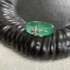 Anillo Sencillo de Piedra Natural con Forma de Cruz para Mujer, Moda Europea y Americana, Estilo Retro de Moda, Anillo de Lujo de Alta Gama