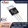 NCE1520 novo transistor de efeito de campo MOSFET de potência aprimorado de canal N para energia limpa 150V/20A TO-220