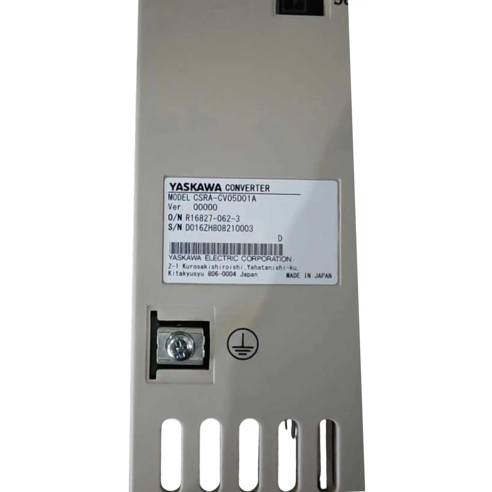 全新安川YRC1000整流单元CSRA-CV05D01A G