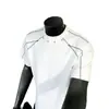 Camiseta Elegante de Verano Nueva con Estampado de Letras de Manga Corta para Hombre, Marca Americana de Moda, Corte Holgado, Top Básico de Media Manga