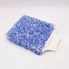 Diretamente do fabricante, luvas de lavagem de carro de pelúcia de pelo longo espessadas dupla face, luvas de lavagem de carro de microfibra ultrafina absorventes de água de fleece de coral