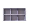 [Fabricante Original] Caja de Almacenamiento de Joyas de Terciopelo de Gran Capacidad con Bandeja Divisoria de Cajón Caja de Joyas