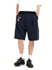 Pantalones de Trabajo Rectos de Pierna Ancha Casuales Funcionales Nanxia Tendencia Japonesa Sueltos Casuales Shorts de Color Sólido Nuevo Estilo de Verano