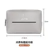 Adecuado para Wenjie M9/Wenjie M5/Wenjie M7 Caja Reposabrazos Respaldo Visera Solar Bolsa de Pañuelos de Cuero para Coche