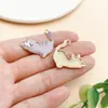 Gato Se Esquiando Pingente de Liga Metálica Pingente de Acessório de Animal de Estimação Fofo Acessórios de Joias para Pulseira Colar DIY