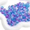 Cuentas de Grieta de Hielo, Cuentas de Vidrio de Flor Rota, Cuentas Sueltas de Vidrio, Pulseras de Amistad Hechas a Mano para DIY, Cuentas Redondas, Accesorios de Cuentas Sueltas