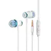 VPB S37 nuevas explosiones transfronterizas subwoofer con cable auriculares intrauditivos para teléfono móvil tapones para los oídos con trigo fabricantes en stock
