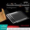 Placa Acrílica Transparente Placa de Acrílico Processamento e Personalização 34568101520mm Espessura Placa Caixa de Luz Personalização Processamento