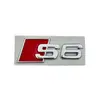 Adequado para Etiquetas Personalizadas Audi, Logos Metálicos de Carro, Etiquetas Traseiras Modificadas S3 S4 S5 S6 S8