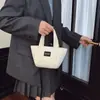 Bolsa Saco Infantil Nova de Camurça Outono/Inverno 2025 Grande Capacidade Moda Coreana Bolsa de Ombro Bolsa de Tecido Infantil de Veludo