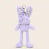 Nueva Muñeca de Peluche con Llavero de Conejo Floral Divertido Descompresión Creativa Lindo Colgante para Mochila Escolar Celebridad de Internet Regalo