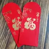 Bolsas de Sobres Rojos Estampadas en Oro con Papel Perlado Personalizadas de Guangzhou, Sobres Rojos de Año Nuevo, Sobres Rojos de Boda Estampados de Mil Yuanes